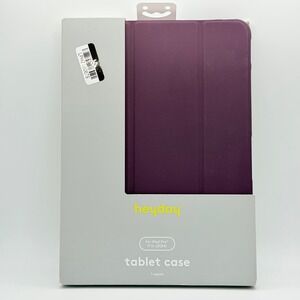Heyday iPad Pro 11 in‎ 2024 Tablet Case Dark Cherry Tri-Fold Stand Purple